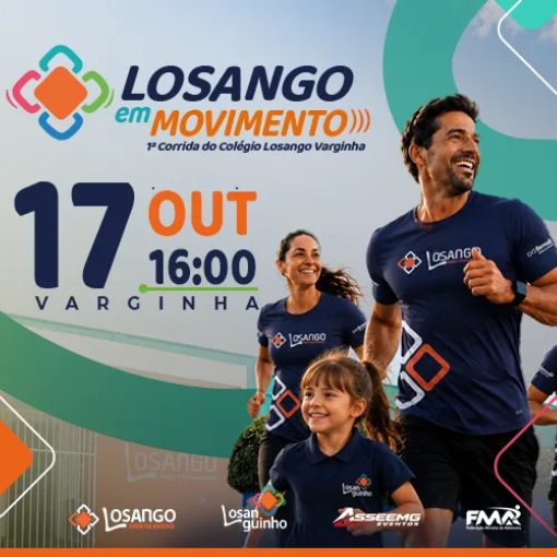 Event cover 1ª Corrida do Colégio Losango - Varginha