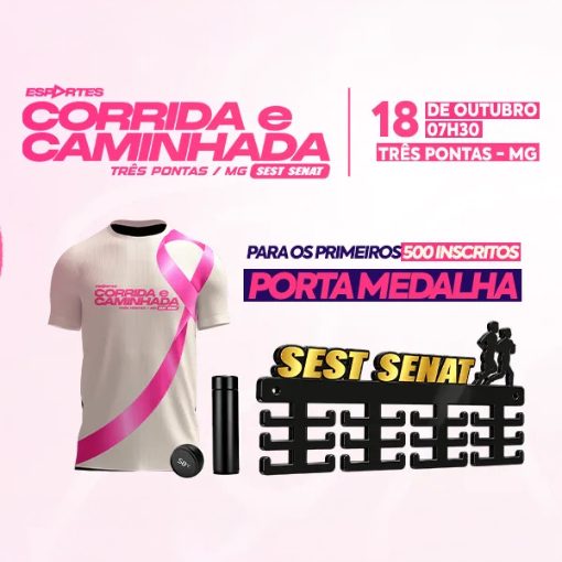 Event cover Corrida e Caminhada SEST SENAT - Três Pontas