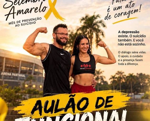 Event cover AULÃO DE  FUNCIONAL - SETEMBRO AMARELO - TEAM MAYSA