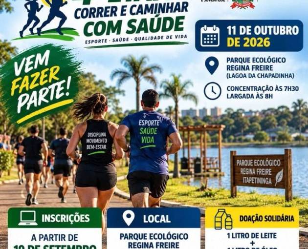 Event cover 4ª ETAPA DO CORRER E CAMINHAR COM SAÚDE