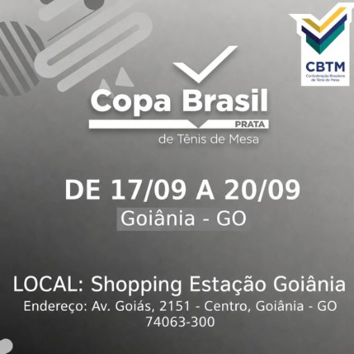 Capa do evento Copa Brasil Prata de Tênis de Mesa