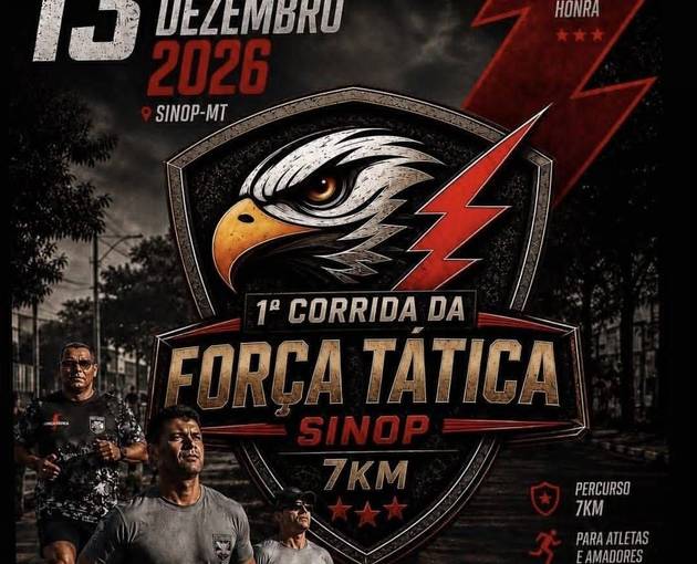 Event cover 1ª CORRIDA DA FORÇA TÁTICA DE SINOP