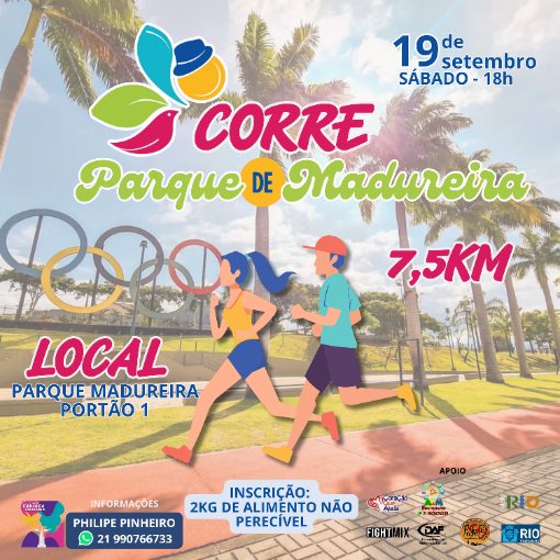 Event cover CORRE PARQUE MADUREIRA 