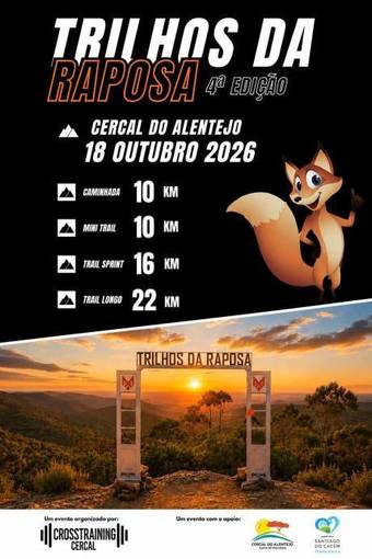 Event cover Trilhos da Raposa - 4ª edição