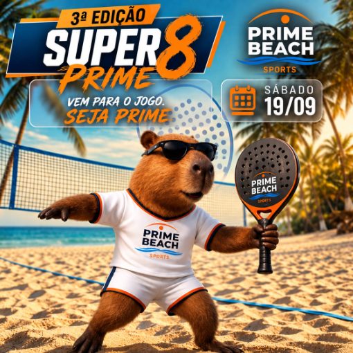 Event cover 3ª EDIÇÃO SUPER 8 PRIME BEACH  