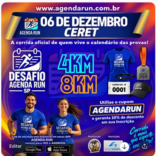 Copertura dell'evento Desafio Agenda Run