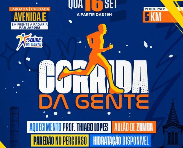 Event cover CORRIDA DA GENTE 16/09