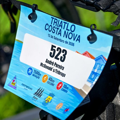 Event cover Triatlo Costa Nova 2026 — Levantamento de Dorsais