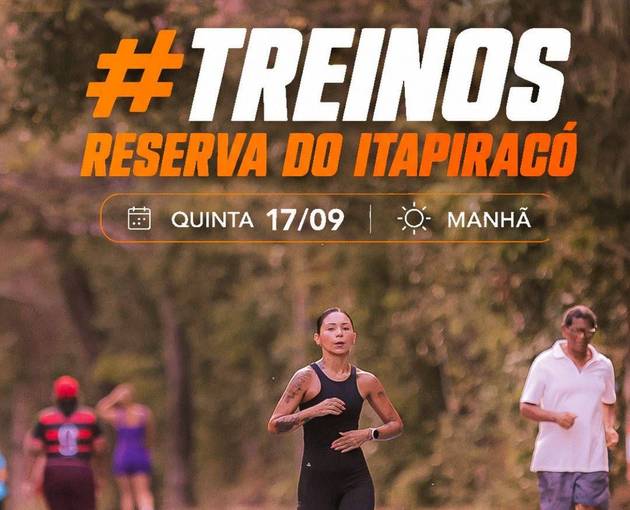 Event cover  TREINOS RESERVA DO ITAPIRACÓ QUINTA 17/09 (MANHÃ)