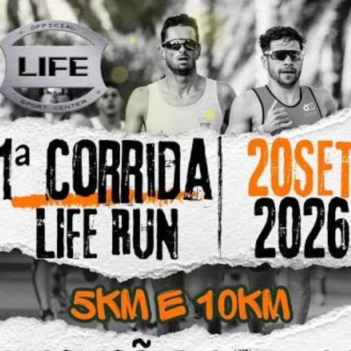 Event cover 1º Corrida Life Run - Colatina