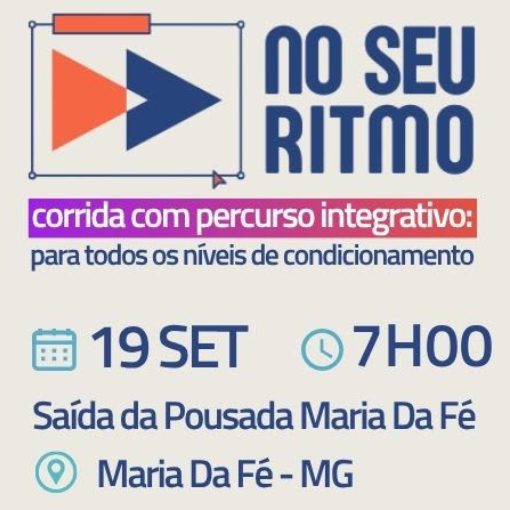 Event cover Treino No Seu Ritmo - MAP - Itajubá - Sábado 19/09