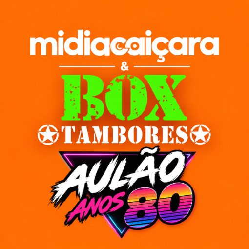 Event cover AULÃO ANOS 80 BOX TAMBORES