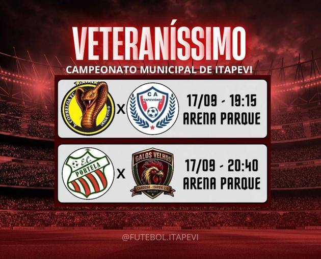 Event cover Campeonato Municipal de Itapevi - Veteraníssimo