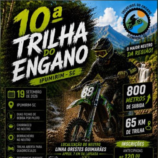 Event cover 10ª TRILHA DO ENGANO