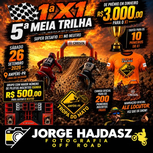 Event cover 5 ª MEIA TRILHA A TROPA DO MATO