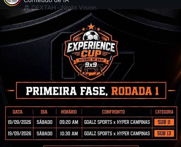 Event cover EXPERIENCE CUP - 1ª RODADA 