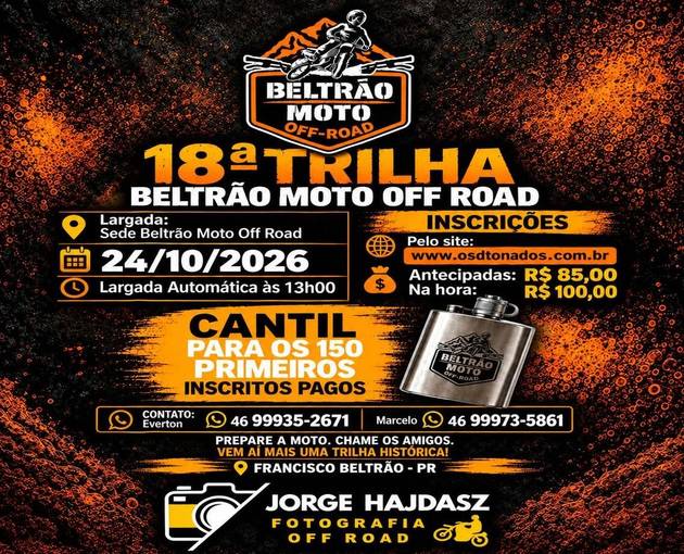 Event cover 18 ª TRILHA BELTRÃO MOTO OFF ROAD