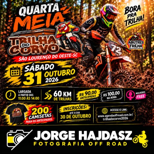 Event cover 4 ª MEIA TRILHA DO CORVO
