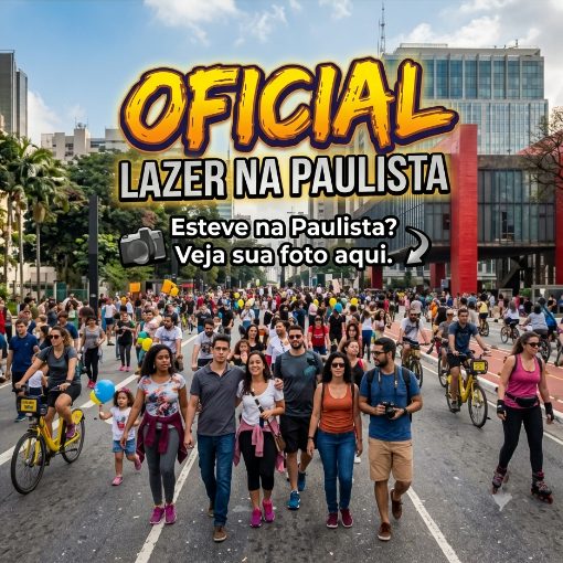 Event cover OFICIAL* Lazer na Paulista | Domingo
