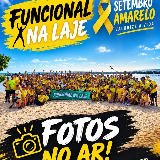 Event cover Funcional na Laje - Setembro Amarelo