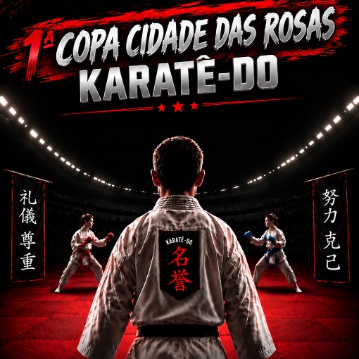 Event cover 1ª Copa Cidade das Rosas Karatê-do