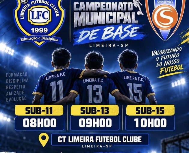 Event cover Limeira FC x Cesar Sampaio | Campeonato Municipal de Limeira 