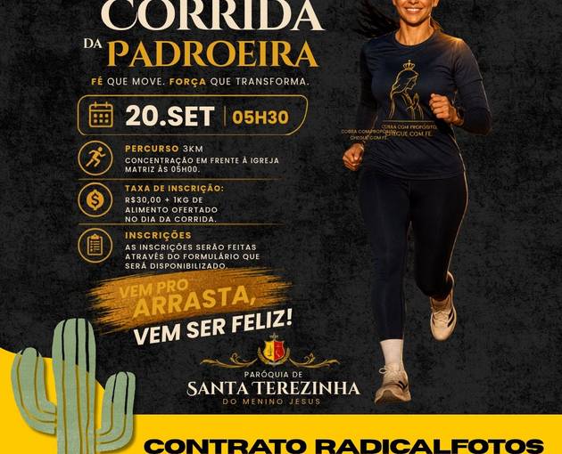 Event cover SUPER CORRIDA DA PADROEIRA JURU PB