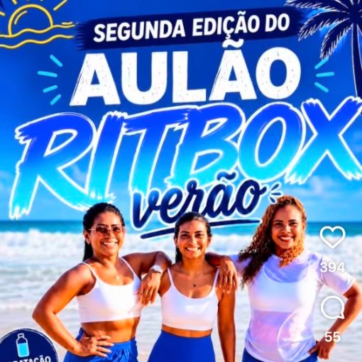 Event cover 2º AULÃO DE RITBOX VERÃO