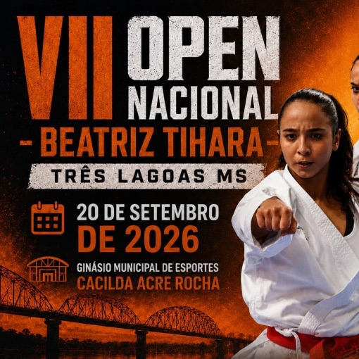 Event cover Open Nacional de karatê - Três Lagoas