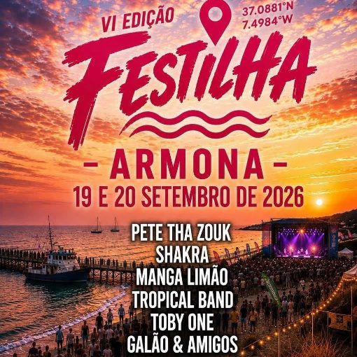 Event cover  VI edição do Festilha – ilha da Armona