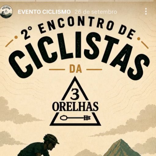 Event cover Encontro de ciclistas - 3 orelhas 