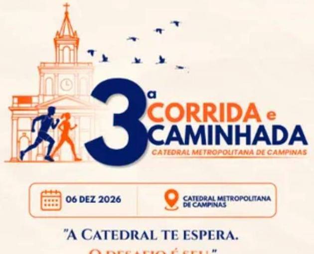 Event cover 3ª Corrida da Catedral Metropolitana de Campinas 