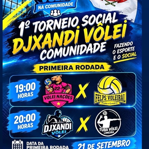 Event cover 1 Torneio Social Djxandi Volei 