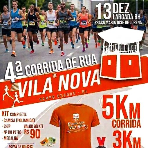 Event cover 4° CORRIDA DE RUA DE VILA NOVA