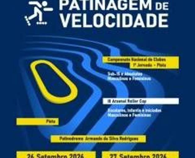 Event cover Patinagem Velocidade - Campeonato Nacional Clubes - Pista