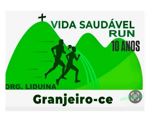 Event cover Corrida Vida Saudável RUN - Granjeiro