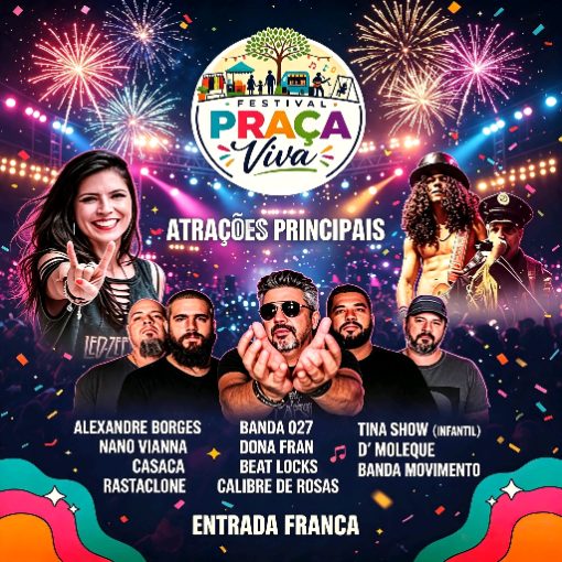 Event cover Festival Praça Viva - ES - Jardim Camburi 