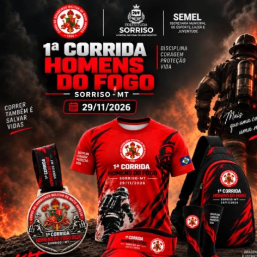 Event cover 1º CORRIDA HOMENS DO FOGO - SORRISO
