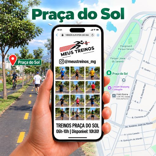 Event cover Meus Treinos na Av. Avenida Severino Ballesteros ( Praça do SOL )  Sexta Feira  24 Set  Até 10:00h 