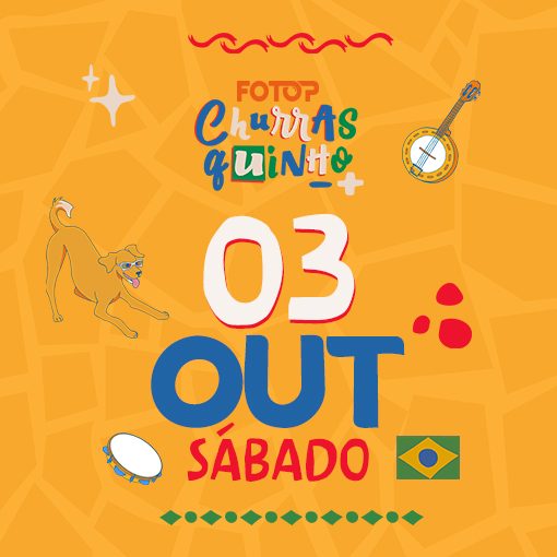 Event cover Churrasquinho Menos é Mais - 03/10