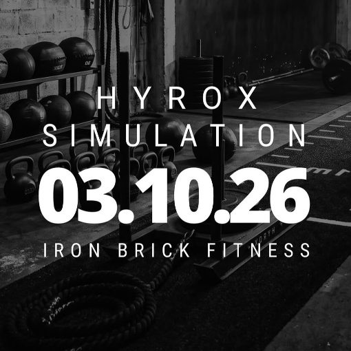 Event cover Hyrox Simulation - Iron Brick Fitness