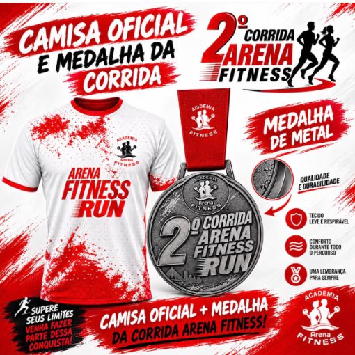 Event cover 2º CORRIDA ACADEMIA ARENA FITNESS