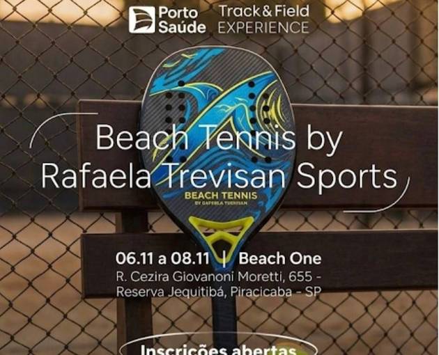Event cover Bech Tênis By Rafaela Trevisan Sports dias 06 a 08/11/2026