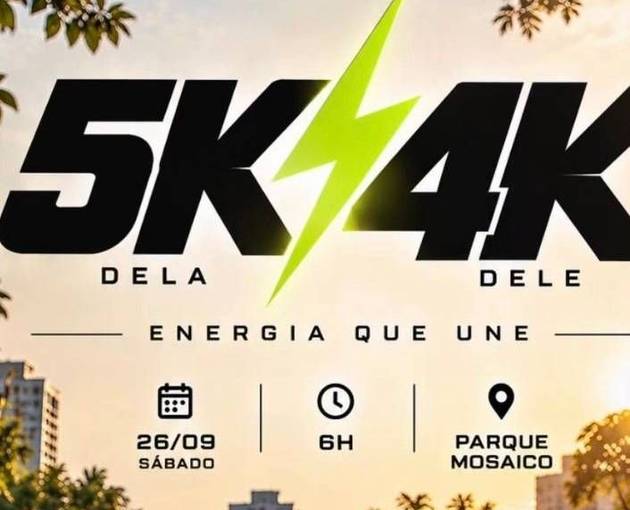 Event cover TREINÃO ENERGIA QUE UNE  5K&4K 26/09/2026