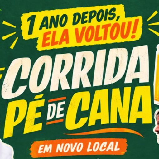 Capa do evento 3 Corrida Pé de Cana - Namata Bar e Restaurante