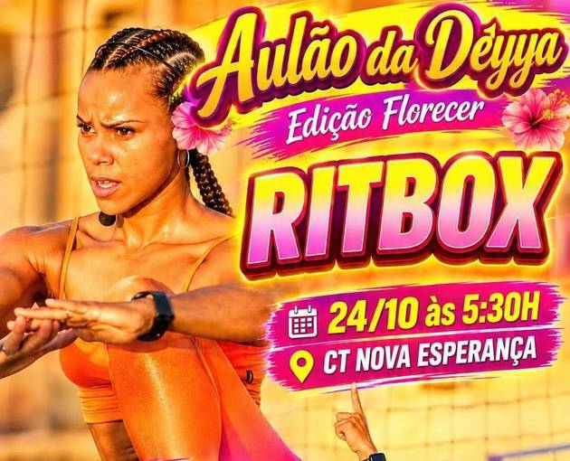 Event cover AULÃO DA DÉYYA - EDIÇÃO FLORECER 