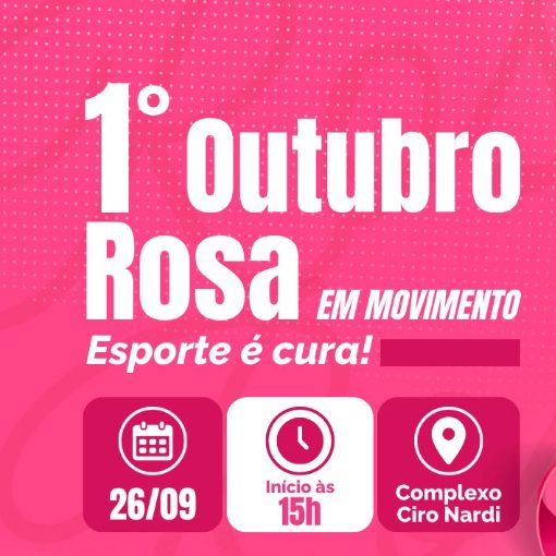 Event cover Treino Elas Run - OUTUBRO ROSA