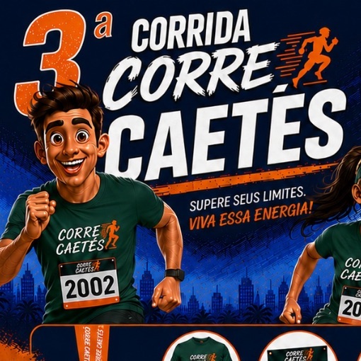 Event cover 3 Corrida Corre Caetes 
