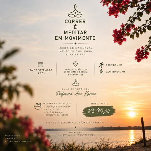 Event cover Correr é Meditar em Movimento