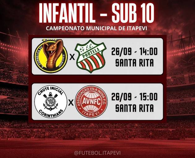 Event cover Campeonato Municipal de Itapevi - Infantil Sub 10